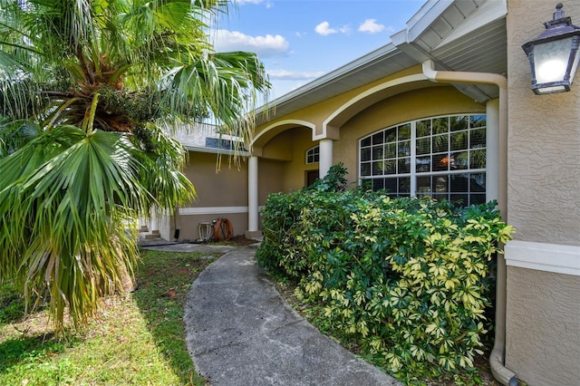 view of entrance to property