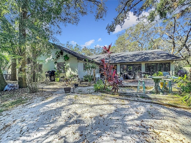 view of ranch-style home