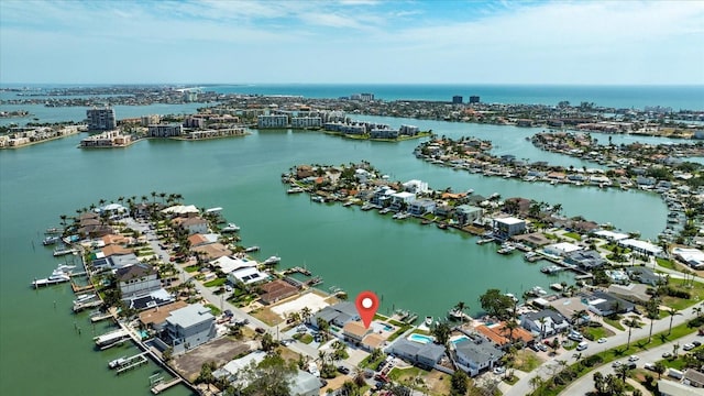 7886 9th Ave S, Saint Petersburg, FL 33707 - drone / aerial view of a large body of water