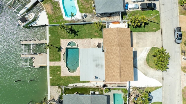 7886 9th Ave S, Saint Petersburg, FL 33707 - aerial view of a pool area
