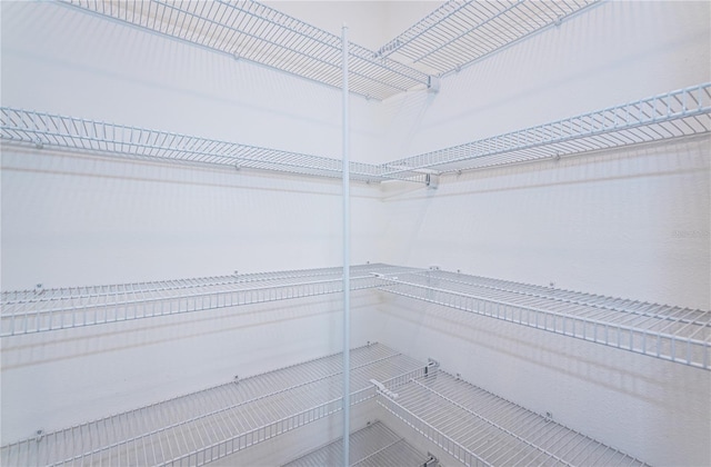 view of storage area
