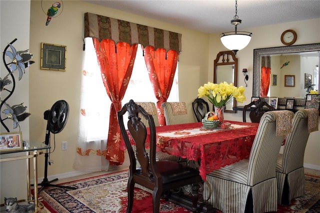 view of dining area