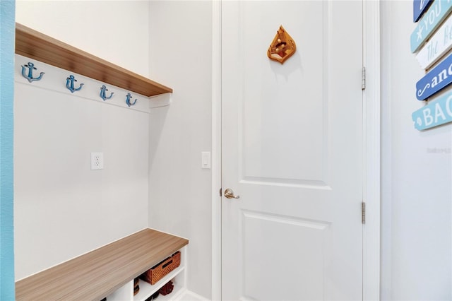 view of mudroom