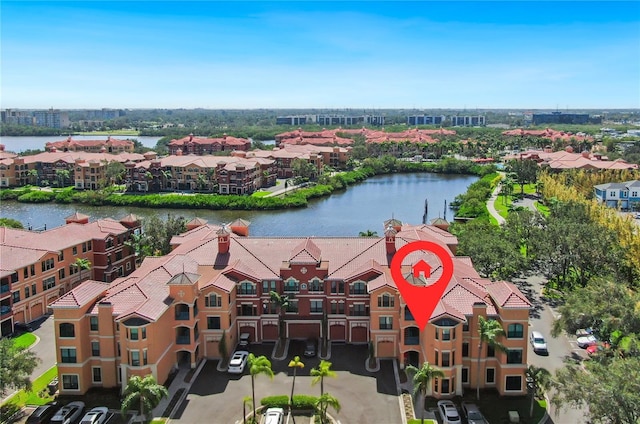 2717 Via Cipriani Unit 622B, Clearwater, FL 33764 - bird's eye view of a nearby body of water