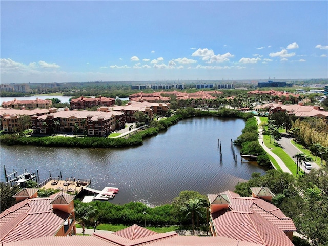 2717 Via Cipriani Unit 622B, Clearwater, FL 33764 - drone / aerial view of a large body of water
