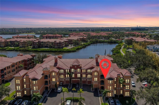 2717 Via Cipriani Unit 622B, Clearwater, FL 33764 - drone / aerial view of a nearby body of water