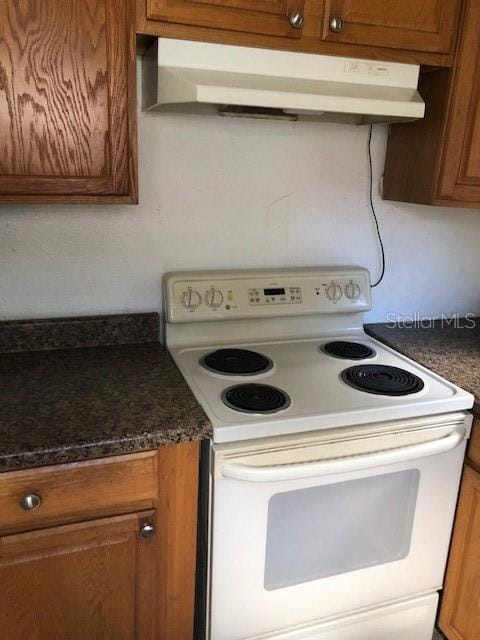 kitchen with electric stove