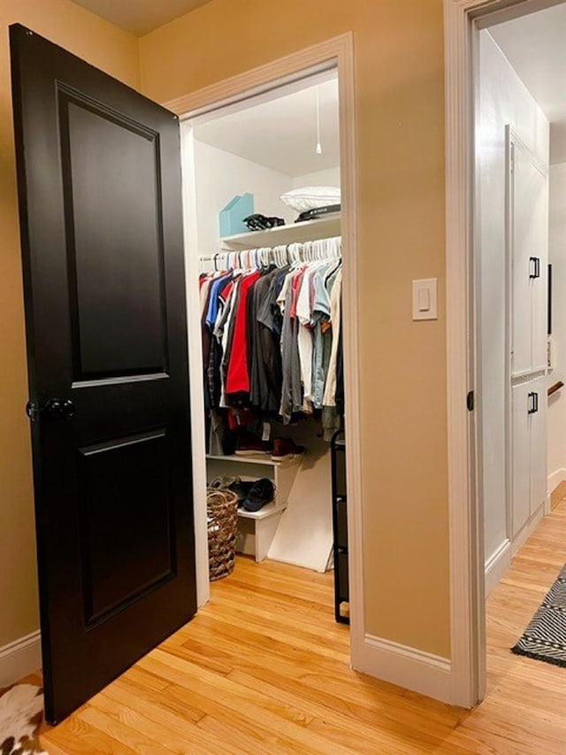 view of closet