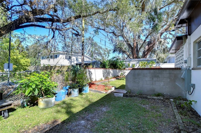 1802 E Hamilton Ave, Tampa, FL 33610 - view of fenced backyard