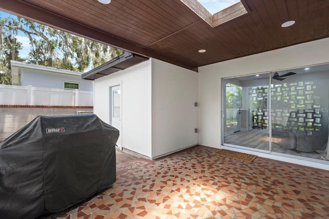 1802 E Hamilton Ave, Tampa, FL 33610 - view of patio with grilling area