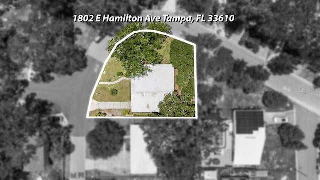 1802 E Hamilton Ave, Tampa, FL 33610 - bird's eye view