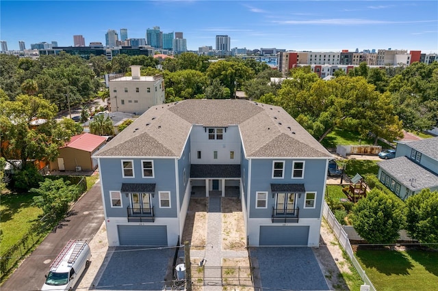 208 W Frances Ave Unit 2, Tampa, FL 33602 - aerial view featuring a view of city