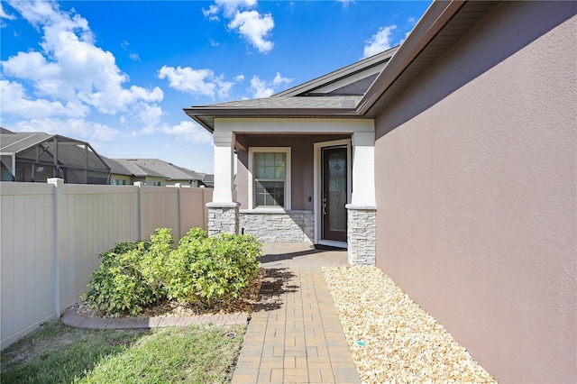 view of entrance to property