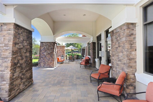 251 Tomelloso Way, Davenport, FL 33837 - view of patio with outdoor dining area