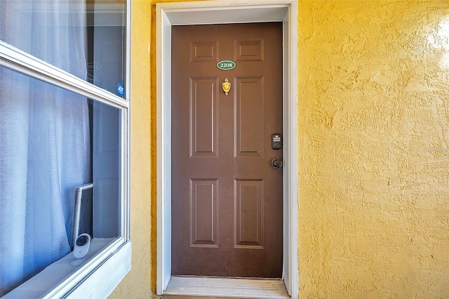 view of property entrance