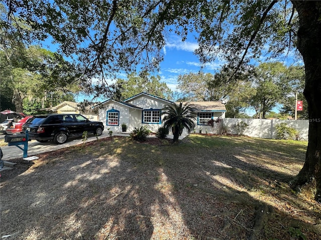 view of ranch-style house