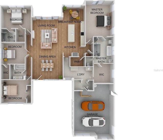 4586 Hickory Oak Dr, Brooksville, FL 34601 - home floor plan