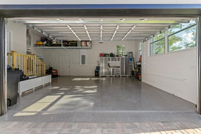 4586 Hickory Oak Dr, Brooksville, FL 34601 - garage with electric panel
