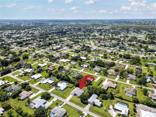 2152 SE Harding St, Port Saint Lucie, FL 34952 - aerial view of property and surrounding area