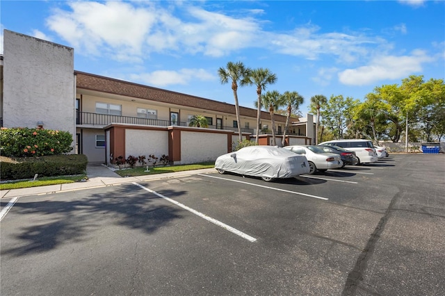 view of car parking