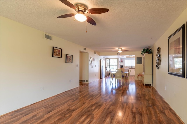 90 S Highland Ave Unit 1115, Tarpon Springs, FL 34689 - unfurnished room with visible vents, wood finished floors, and a ceiling fan