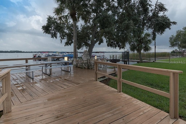 90 S Highland Ave Unit 1115, Tarpon Springs, FL 34689 - view of dock featuring a water view