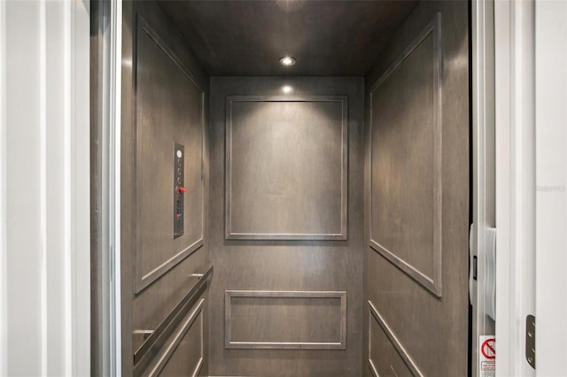 339 55th Ave, St Pete Beach, FL 33706 - elevator with recessed lighting