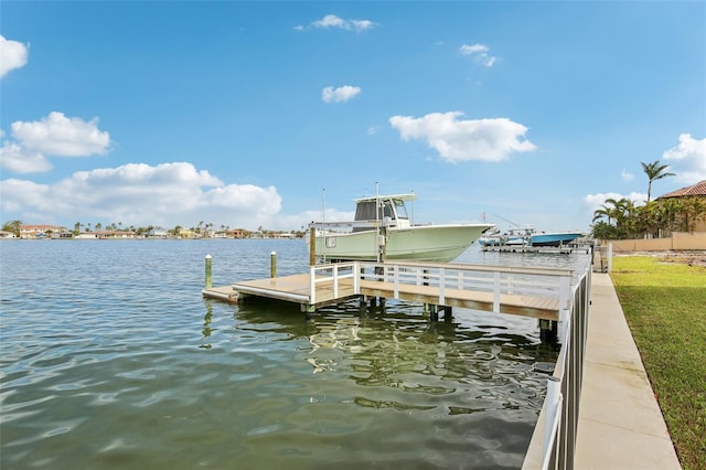 339 55th Ave, St Pete Beach, FL 33706 - dock featuring a water view and boat lift