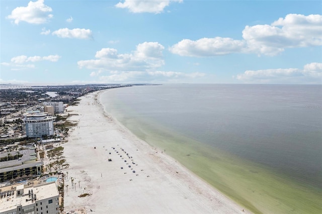 339 55th Ave, St Pete Beach, FL 33706 - water view featuring local beach
