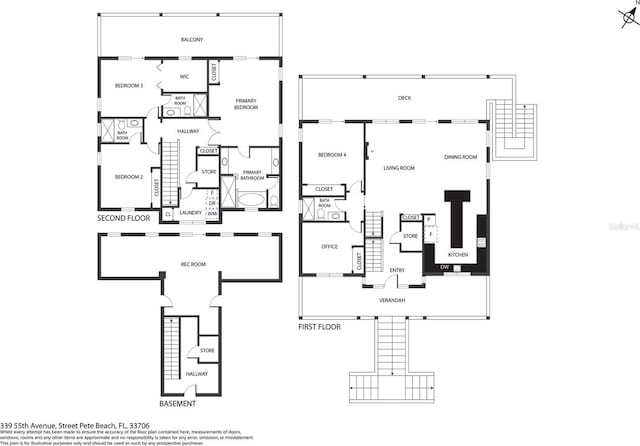 339 55th Ave, St Pete Beach, FL 33706 - property floor plan