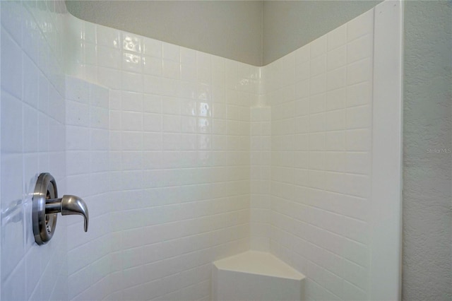 bathroom with walk in shower