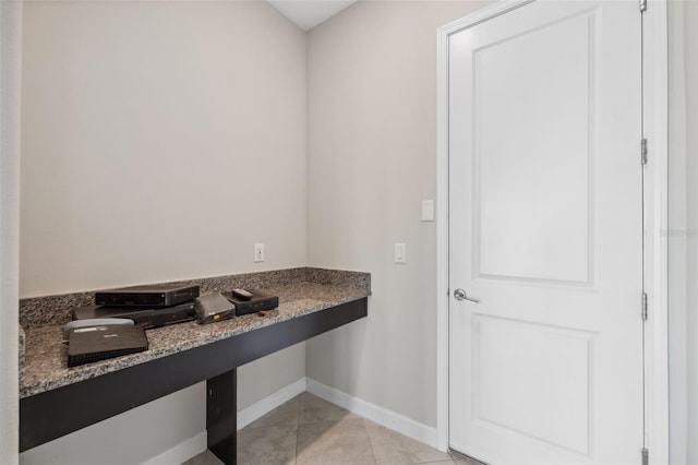 bathroom featuring tile patterned floors