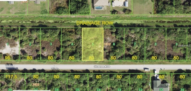 12120 Grouse Ave, Port Charlotte FL, 33981 land for sale