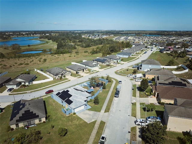 612 Chicago Way, Dundee, FL 33838 - aerial view of residential area with a large body of water