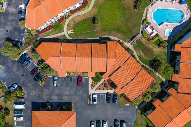 1515 Pinellas Bayway S Unit B28, Tierra Verde, FL 33715 - aerial view of a pool area