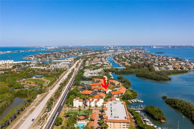 1515 Pinellas Bayway S Unit B28, Tierra Verde, FL 33715 - aerial view of a nearby body of water