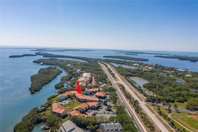1515 Pinellas Bayway S Unit B28, Tierra Verde, FL 33715 - aerial view of a large body of water