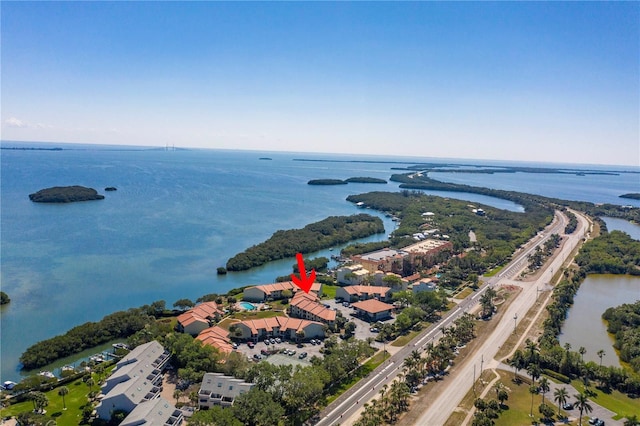 1515 Pinellas Bayway S Unit B28, Tierra Verde, FL 33715 - drone / aerial view of a nearby body of water