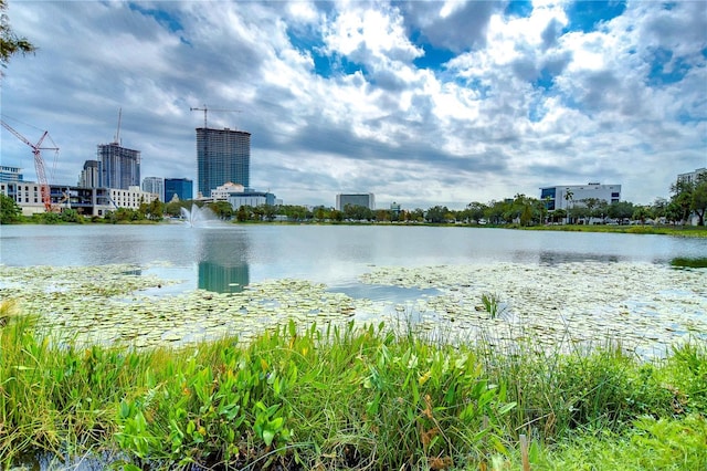 701 Mirror Lake Dr N Unit 309, Saint Petersburg, FL 33701 - view of water feature featuring a view of city