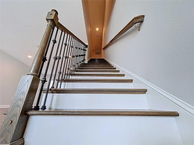 view of stairs