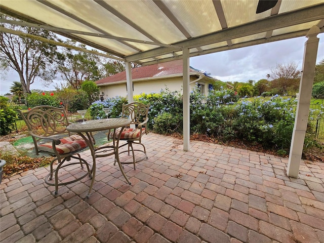 view of patio / terrace