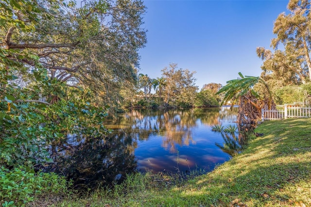 property view of water