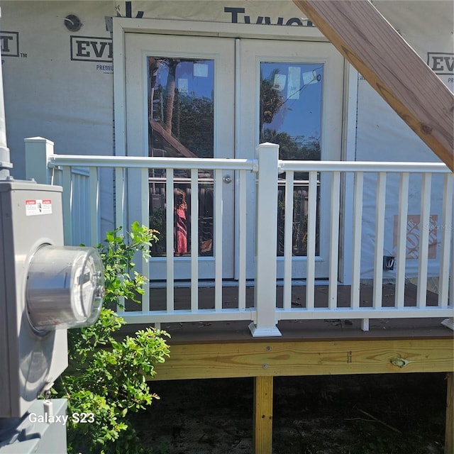 5831 Michigan Ave, New Port Richey, FL 34652 - view of wooden deck