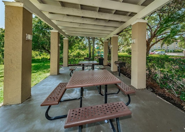 view of patio