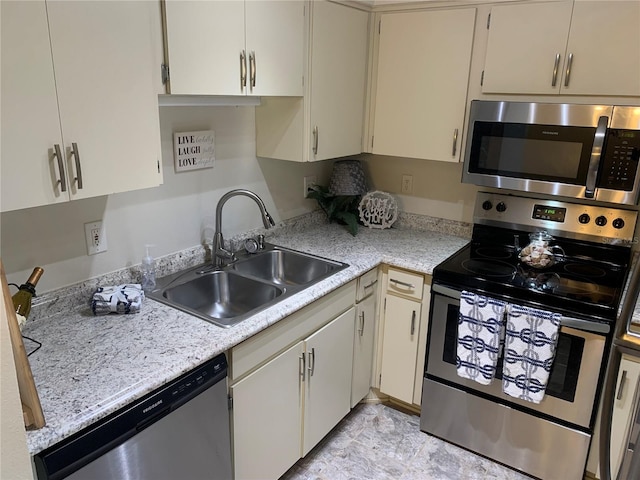 kitchen featuring sink and stainless steel appliances