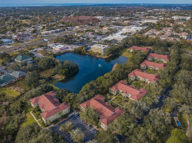 2690 Coral Landings Blvd Unit 722, Palm Harbor, FL 34684 - aerial overview of property's location with a large body of water