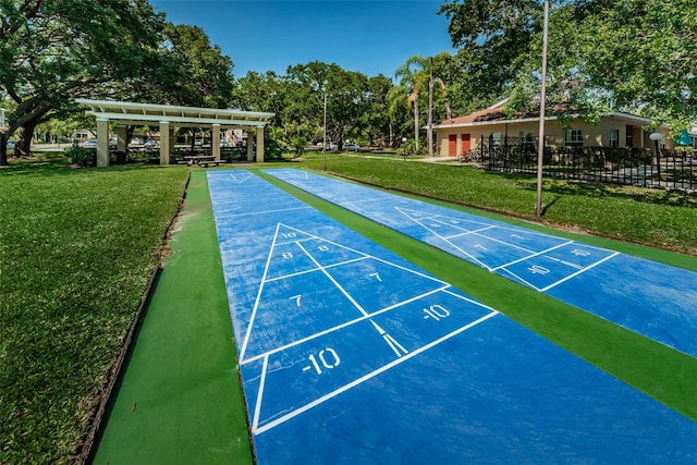 2690 Coral Landings Blvd Unit 722, Palm Harbor, FL 34684 - view of home's community with shuffleboard