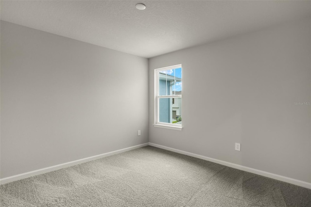 unfurnished room featuring carpet floors