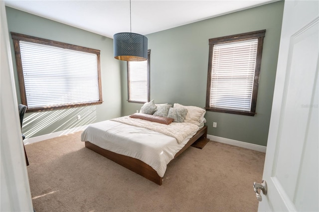 bedroom featuring carpet floors