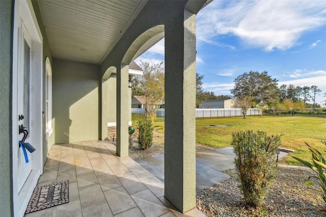 view of patio / terrace